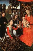 Hans Memling The Marriage of St.Catherine oil painting